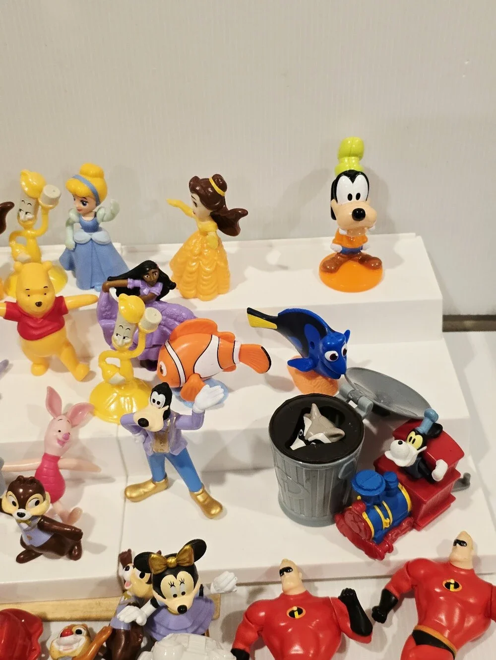 Disney Character Toy Figure Set Happy Meal Toy Lot